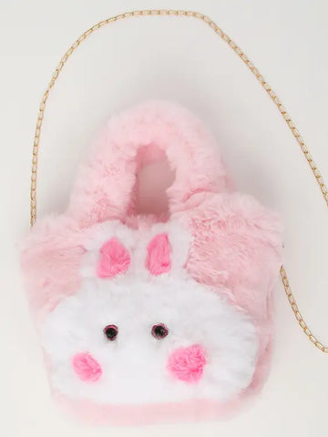 Sparkle Sisters Furry Bunny Tote